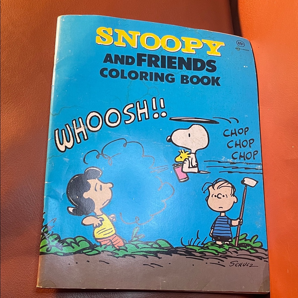 Snoopy and Friends Coloring Book